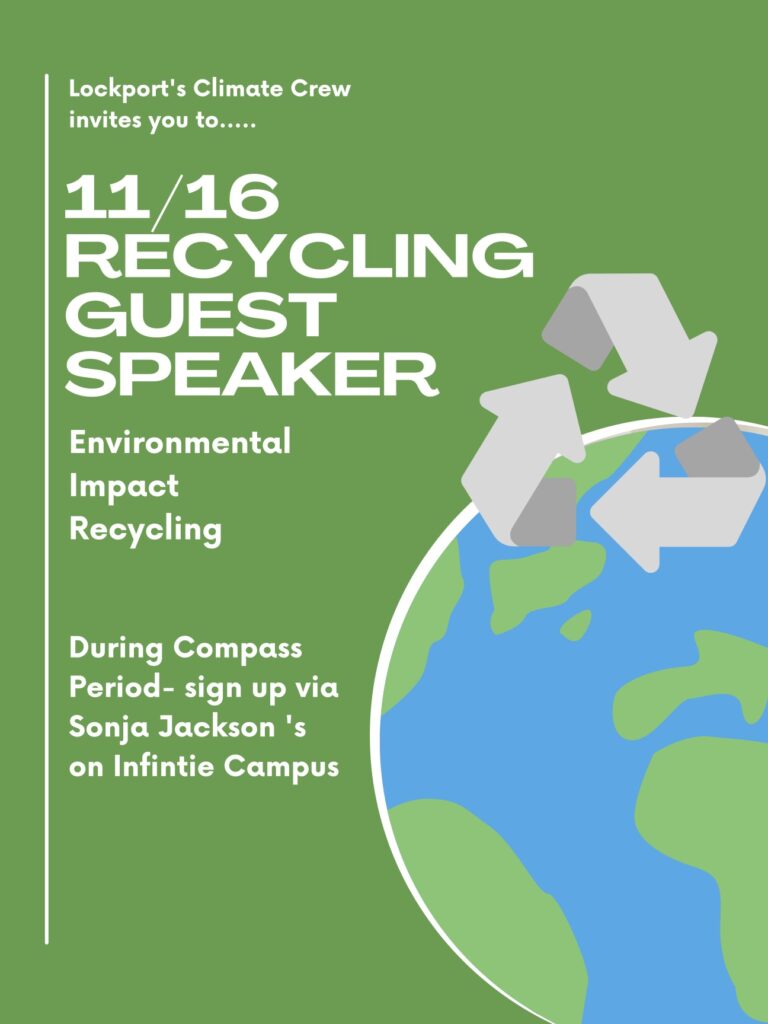 1116 Recycling Guest Speaker - Eileen Whitemiller