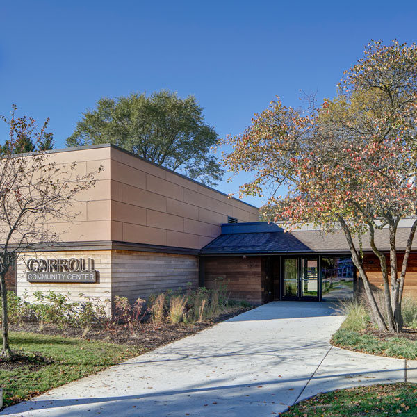The Carroll Community Center in Oak Park, IL was verified net zero in 2021.