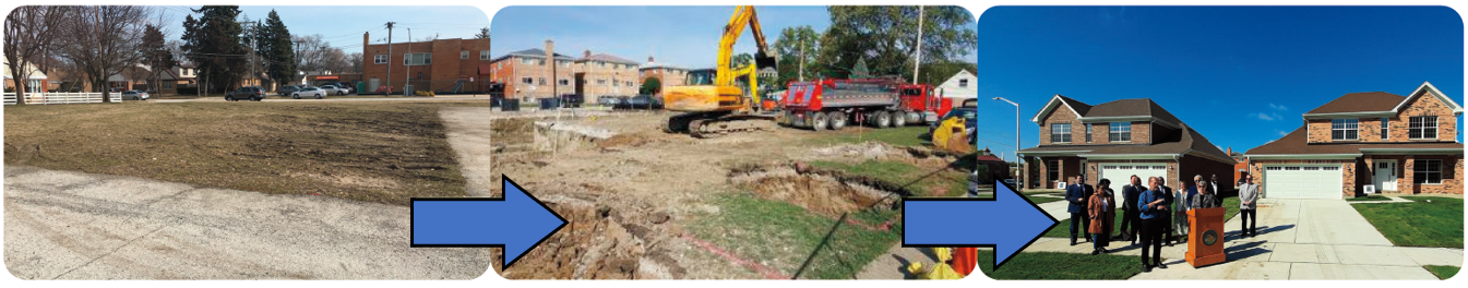 Before, During and After Brownfield Remediation in Bellwood